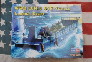 Hobby Boss 84817  WW2 LCM 3 USN Vehicle Landing Craft 1:48